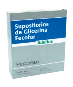 Supositorios Adultos x 10